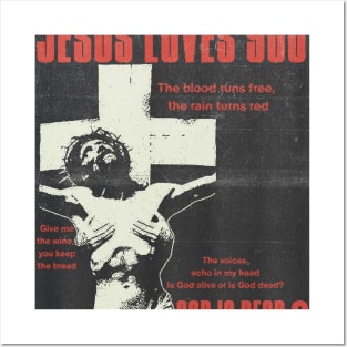 jesus loves you vintage art Posters and Art